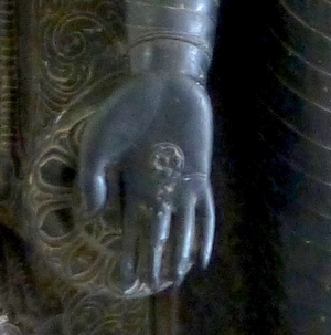 17 Buddha Giving, 11c Lakhisarai, at the Patna Museum, Bihar