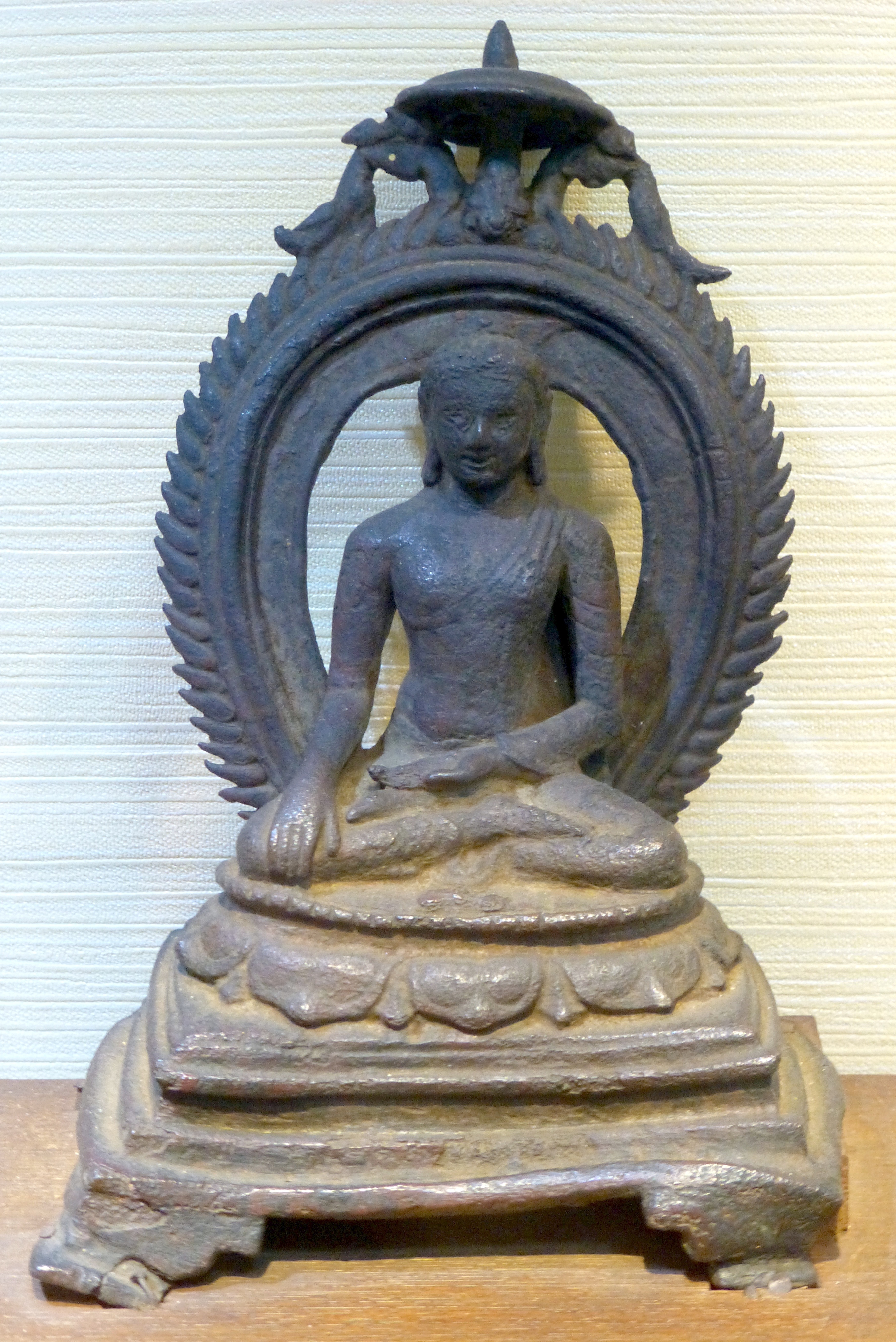 35 Buddha calling Earth, Nalanda, at the Patna Museum, Bihar